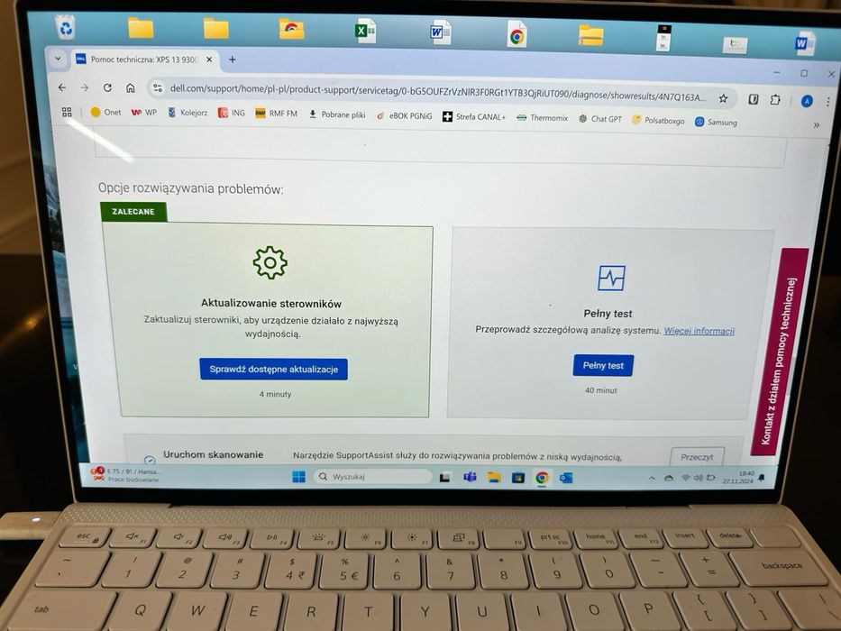 Laptop 2w1 dell XPS 13