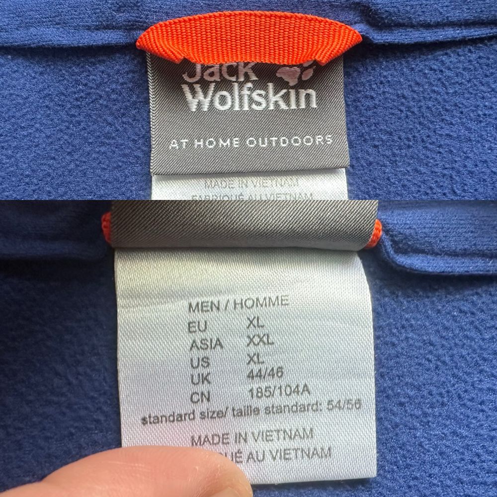 Куртка софтшел jack wolfskin stormlock