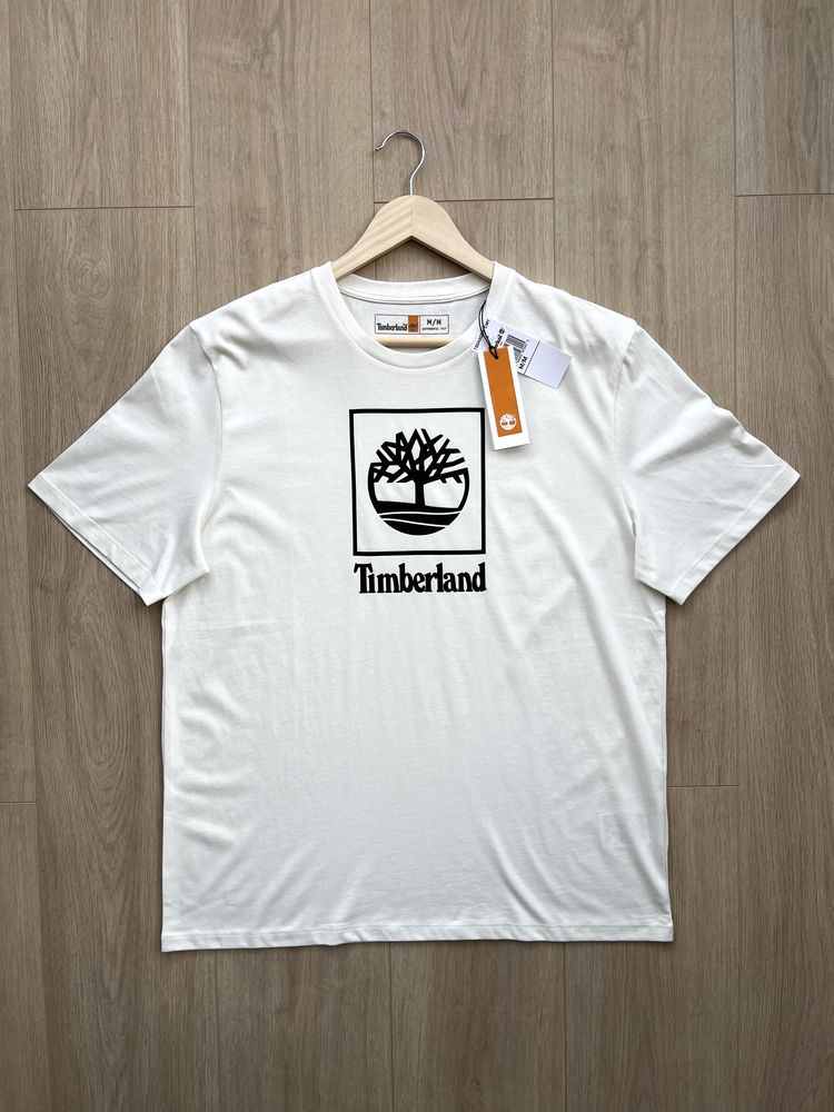 Оригінал Timberland (L,XL,2XL) Box Logo Футболка Нова Чоловіча Новая