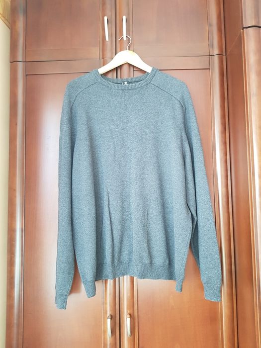 Sweter popielaty XXXL