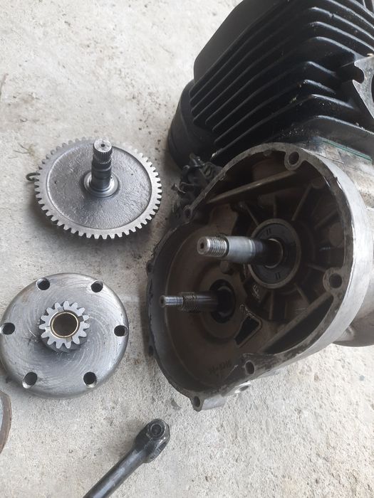 Silnik franco morini sn5 ktm sx50 malaguti 50 głowica cylinder wał