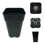 5 Vasos De Plástico P/ Cultivo