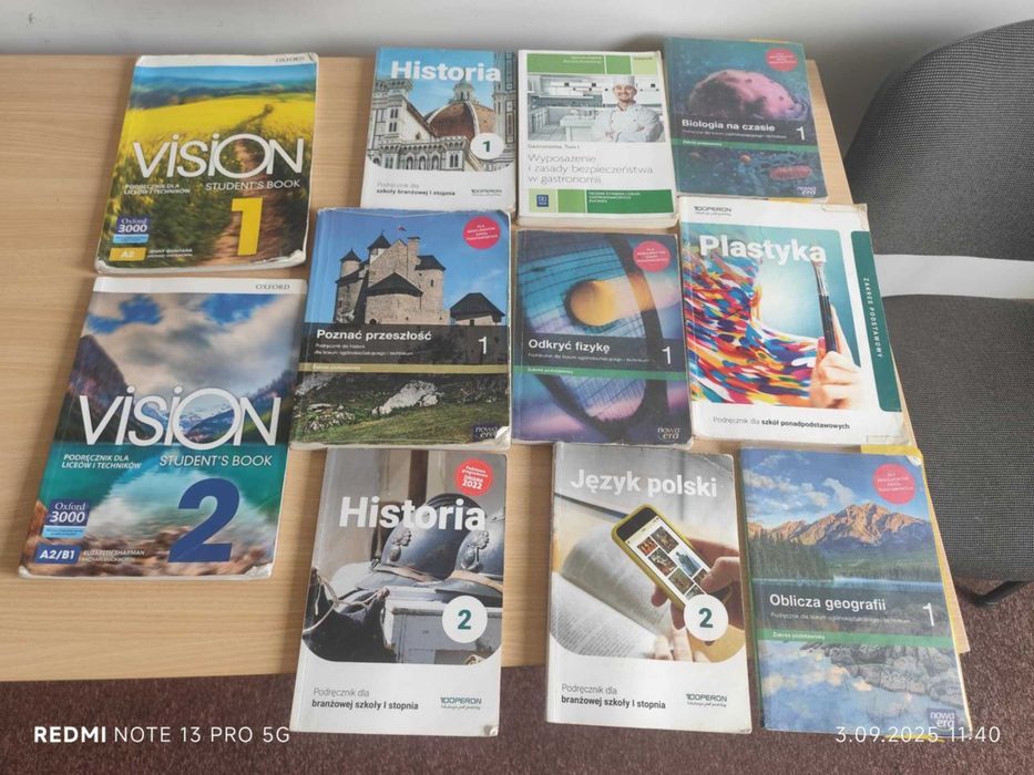 Podręczniki klasa I i II