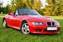 BMW Z3 Piękny kabriolet Hellrot, z nowym przeglądem TUV, serwis w DE
