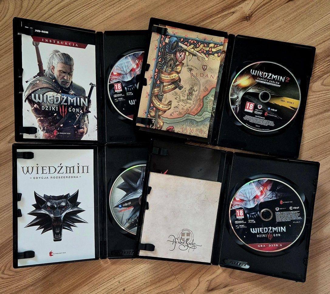 Wiedźmin Trylogia gry PC