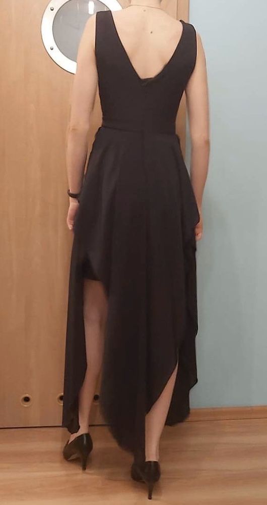 Elegancka sukienka  studniówka, osiemnastka BICOTONE  Ptak Moda Nowa