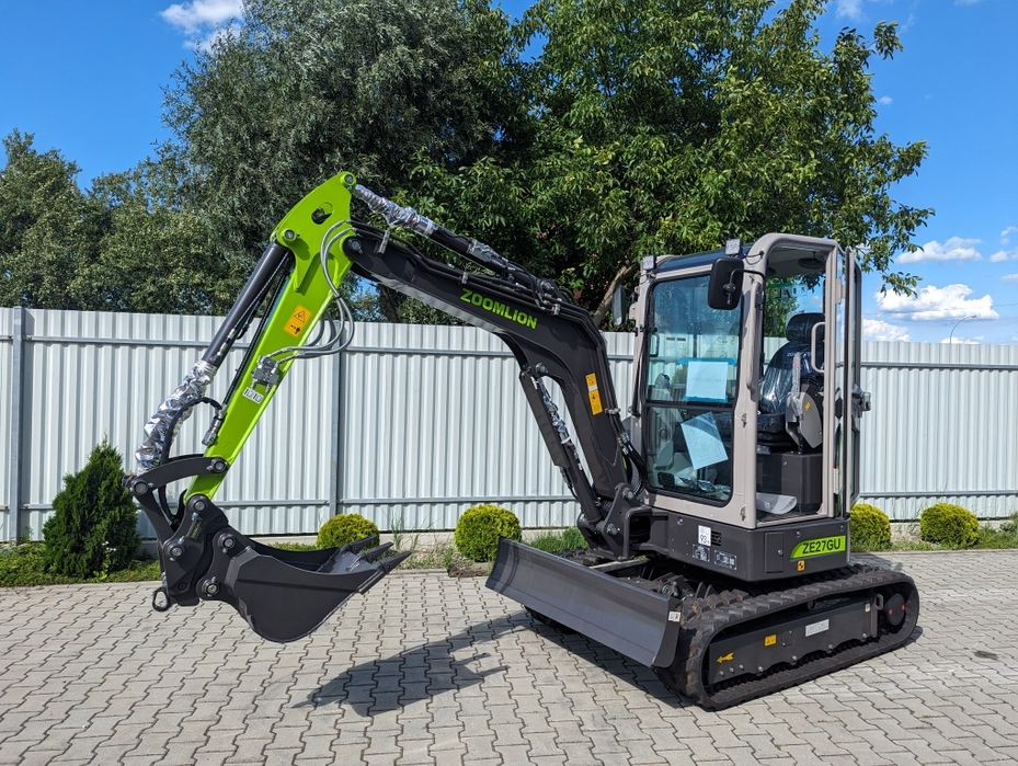 Zoomlion ZE27GU – Minikoparka z Silnikiem KUBOTA Gwarancja-Raty-Serwis