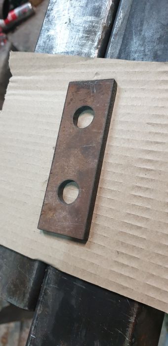 Nóż bijakowy 6mm hardox młyn do zrębki ziół