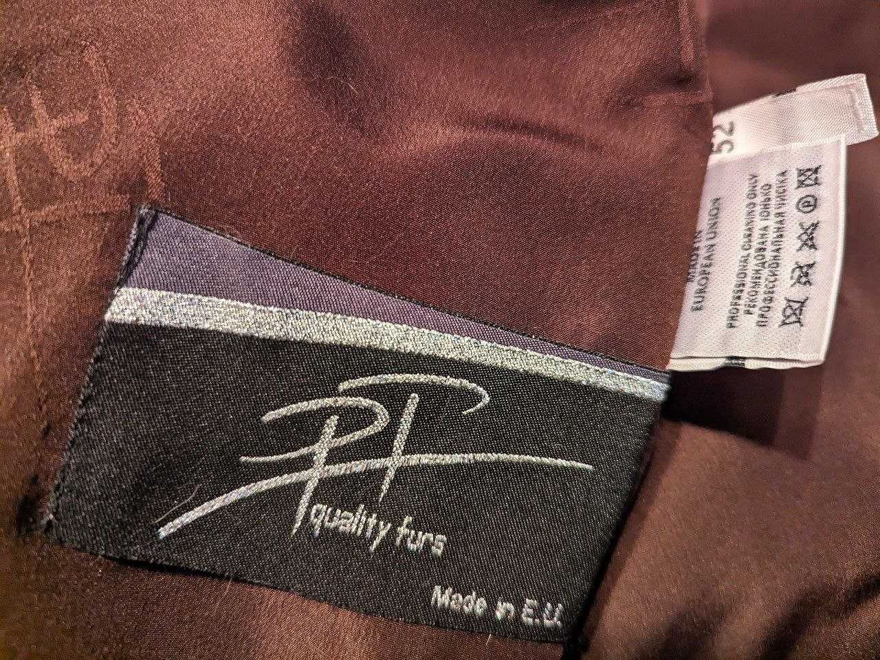 Норковая шуба PT Furs (Европа)