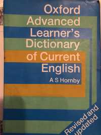 Hornby Oxford Advanced learner’s dictionary of current English
