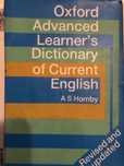 Hornby Oxford Advanced learner’s dictionary of current English