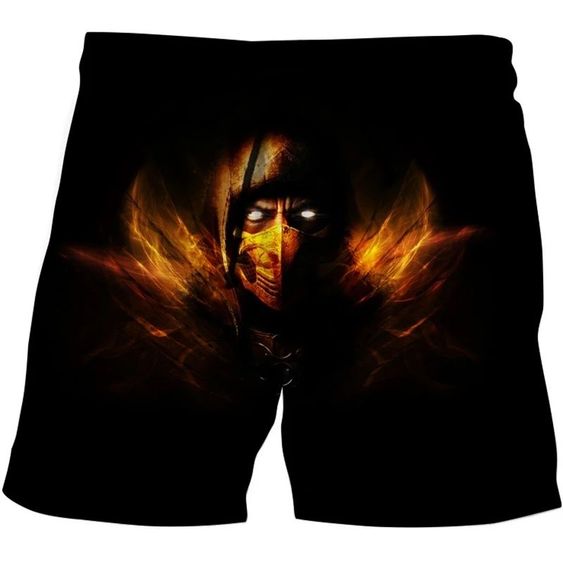 Shorty XL spodenki treningowe mortal kombat sporty walki