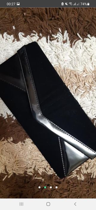 Клатч,сумочка замшевая.