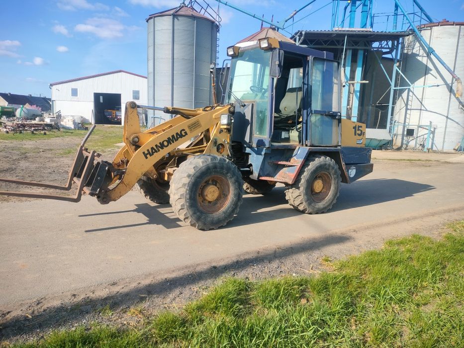 Ładowarka przegubowa hanomag f15
