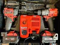 Milwaukee M18 FPP2A3-502X zestaw wkrętarka zakrętarka 2x5ah ładowarka