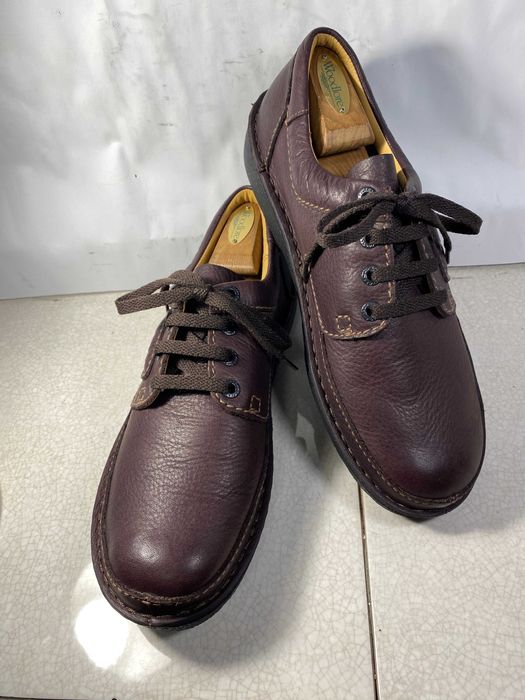 clarks мужские кожаные туфли мокасины 46 р 29 см оригинал