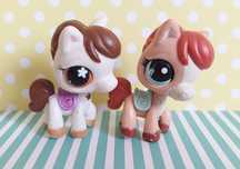 Littlest Pet Shop LPS zestaw Koników Stan Gorszy