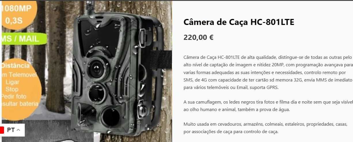 cameras  de Caça 801