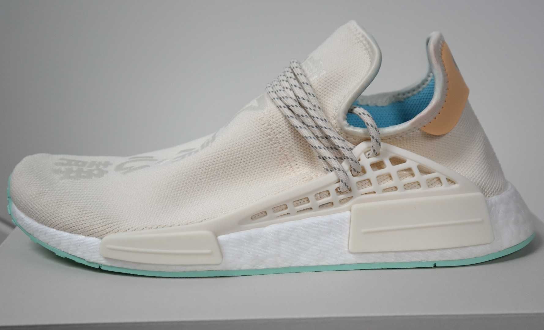 Adidas NMD HU Pharrell NERD Chalk White