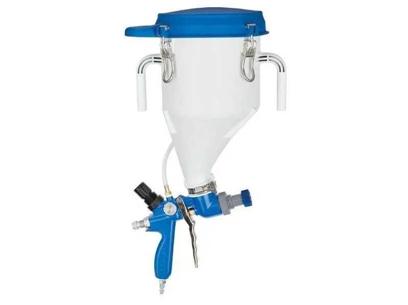 Pistolet tynkarski do struktury, szpachli, HOPPER Graco FastFinish