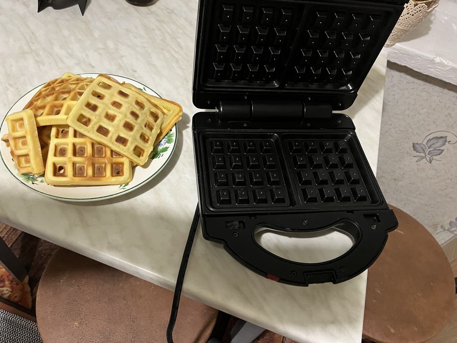 Гриль вафельница