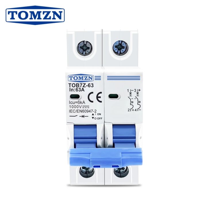 Автоматичний вимикач, DC 1000v 2р, (та ін.)