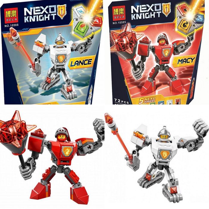 Набір конструктора Бойові обладунки Мейсі і Ланса