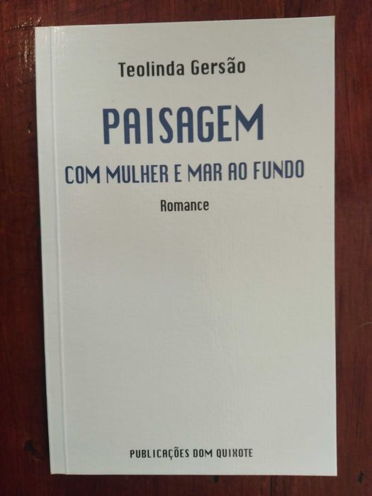 Teolinda Gersão - Paisagem com mulher e mar ao fundo