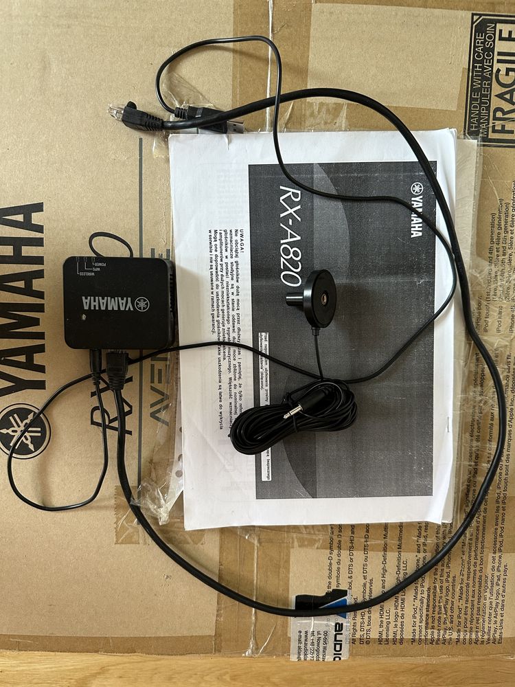 Yamaha RX-A820 + adapter do WiFi