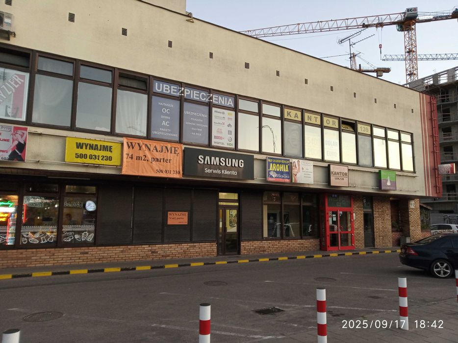 Lokal w Centrum 74 m2 na parterze, Legionowa Białystok