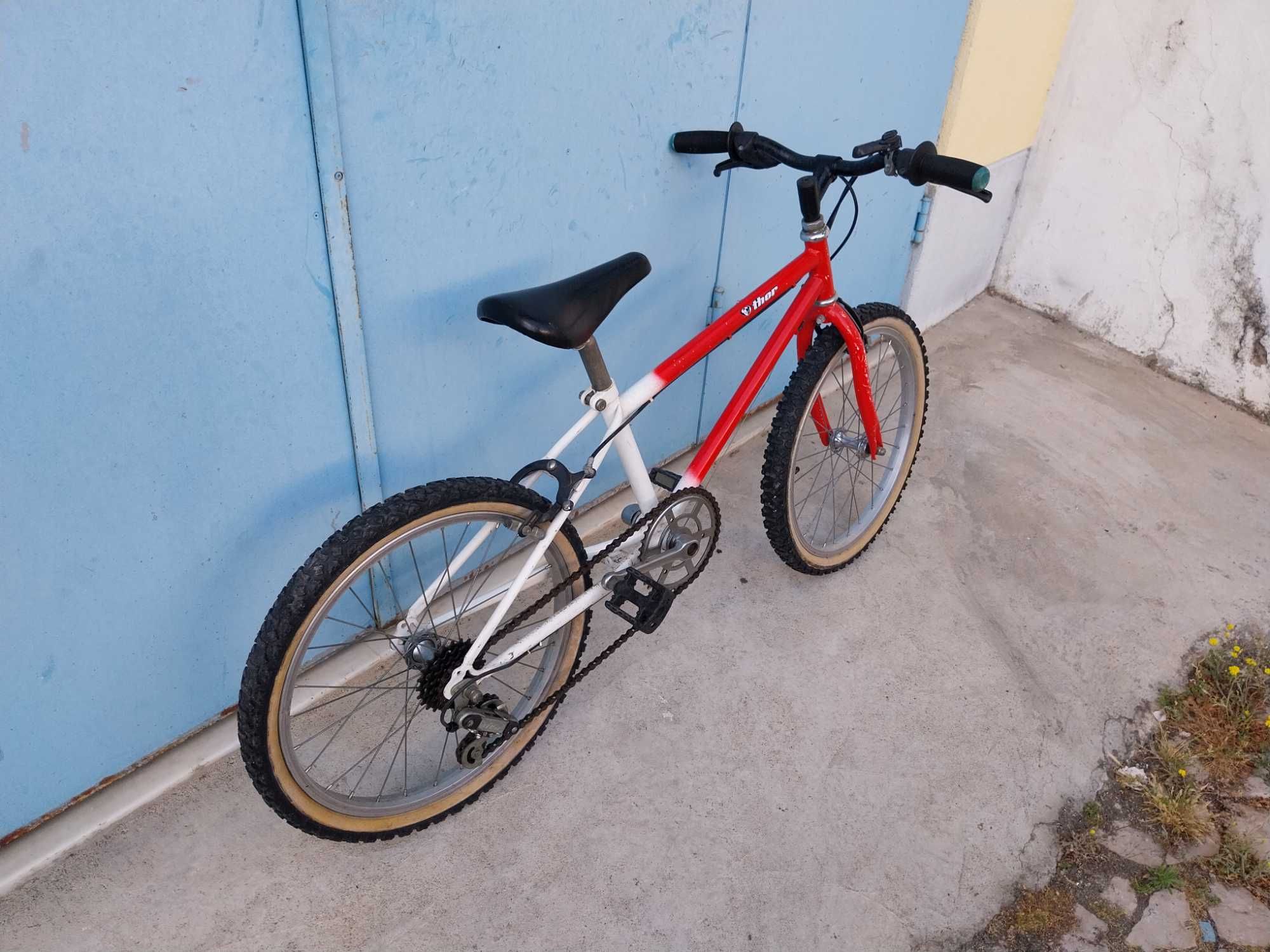 Bicicleta roda 20 para 5 a 10 anos de idade