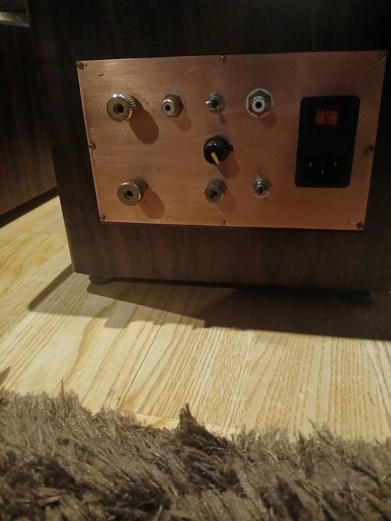 Monobloki lampowe na lampach mocy 6C33C (diabełki) - rzadki model