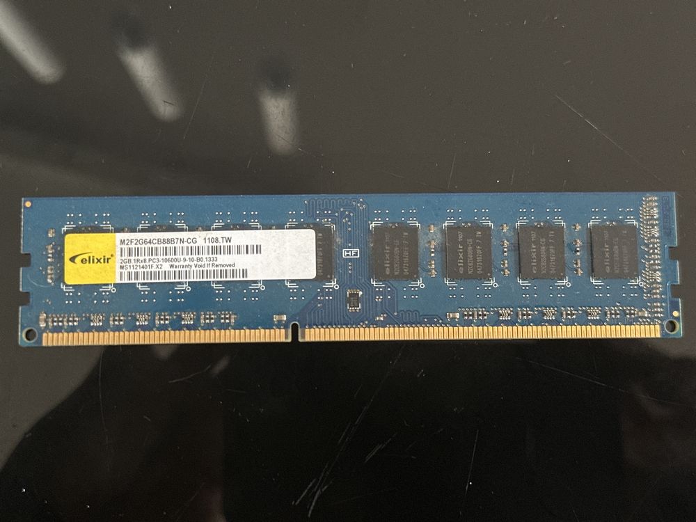 Pamięć Elixir DDR3, 2 GB, 1333MHz, CL9 M2F2G64CB88B7N-CG