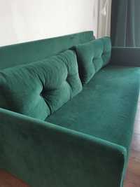 Sofa zielona 206 x 85