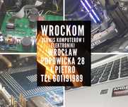 Wrockom Serwis, naprawa laptopów, komputerów, elektroniki przemyslowej
