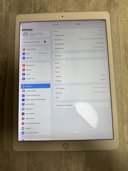 iPad Pro 12.9 2Gen