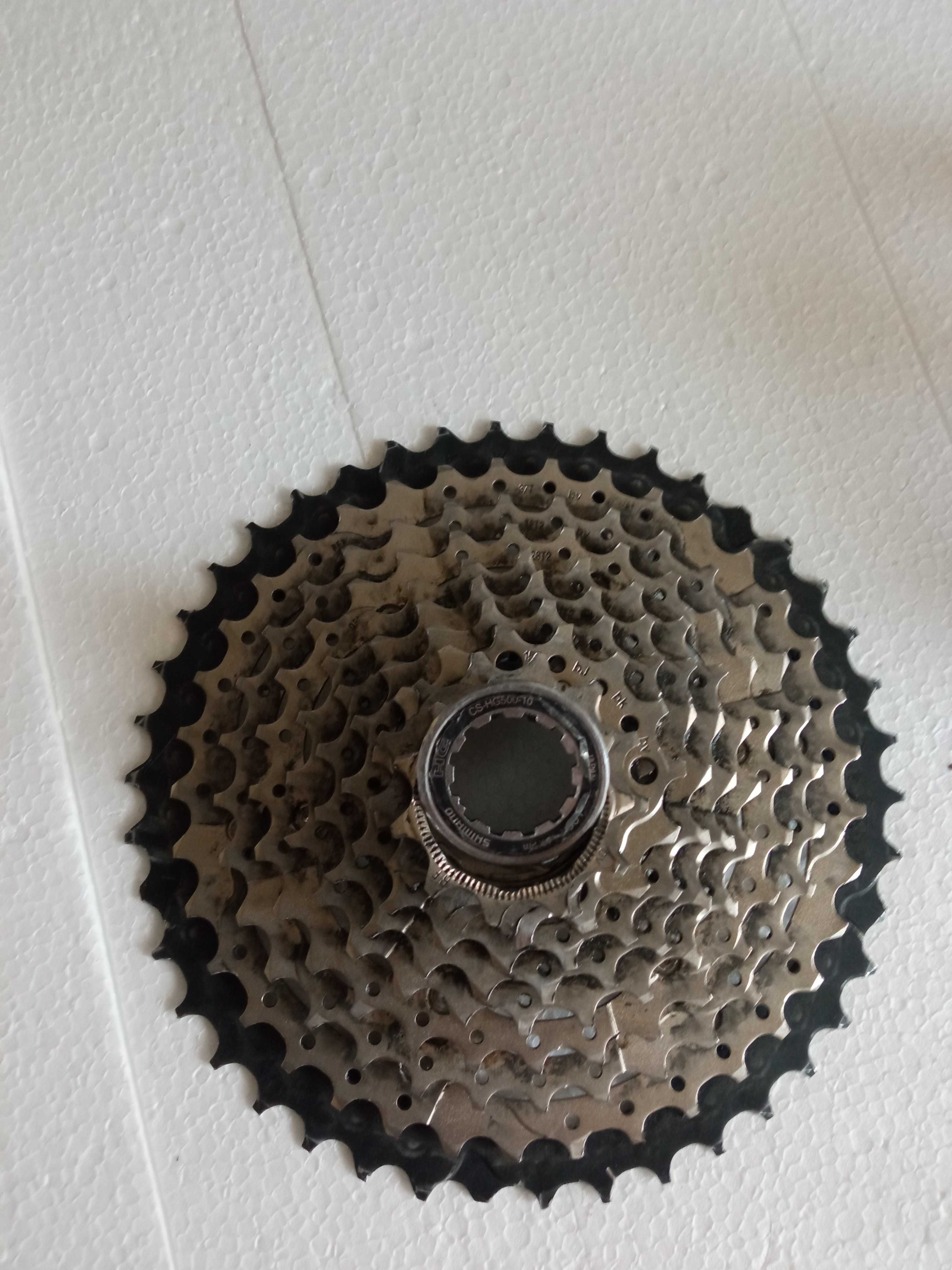 Napęd grupa Shimano MTB M6000 2x10s, korba 28-38, kaseta 11-42