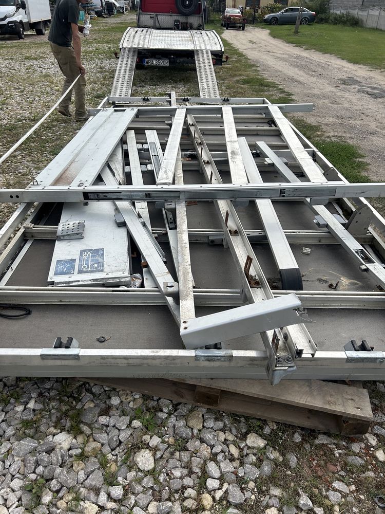 Skrzynia ładunkowa platforma cała aluminium Transport Okazja