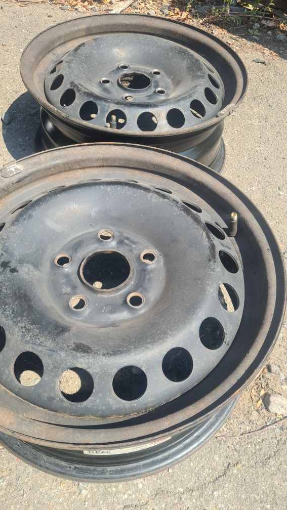 Диски металеві r15 skoda volkswagen