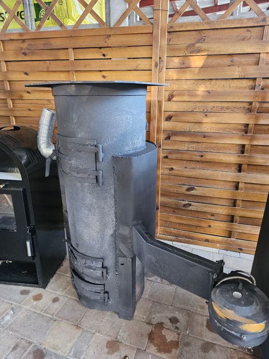 Solidny Piec Nadmuchowy Warsztatowy – stal 10 mm