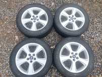Диски Ronal R17 5x108, резина 235/55/R17