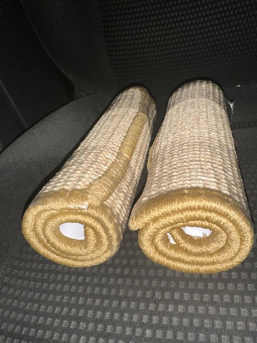 2 Arranhadores/Tapetes de Sisal para Gatos (25x50 cm) - Novo
