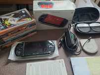 Psp 3004 + akcesoria i gry