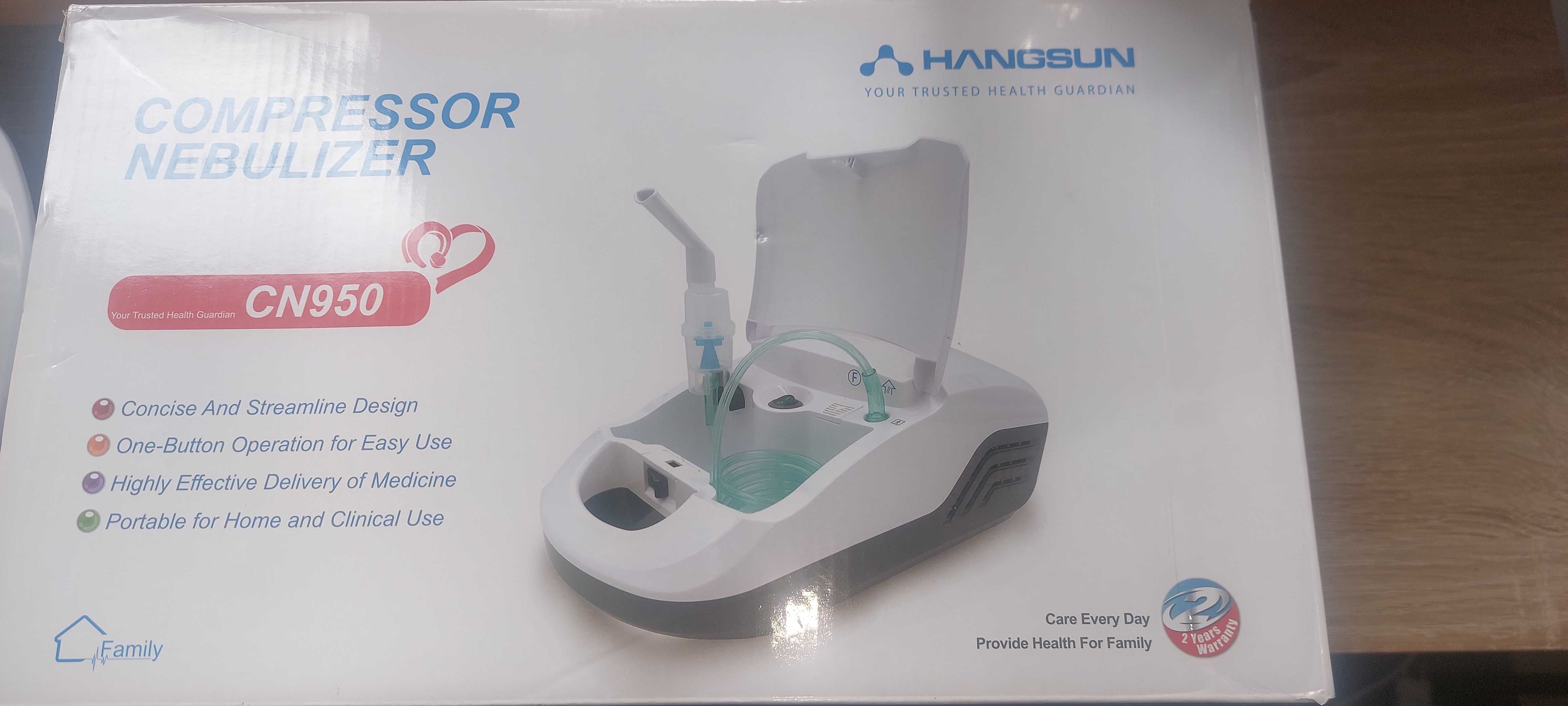 Inhalator dla Dzieci i Dorosłych Hangsun CN950