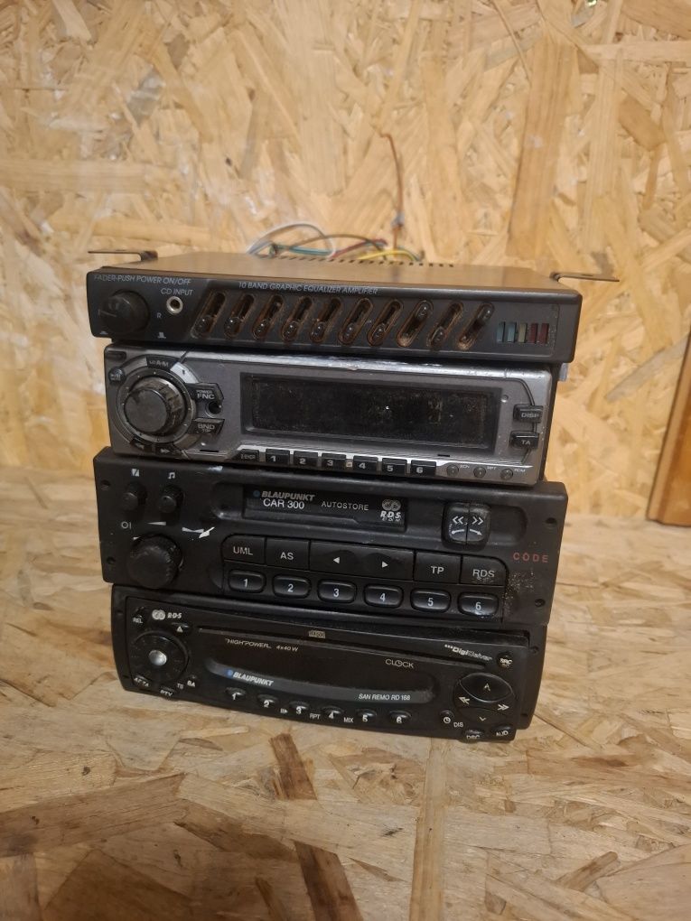 Equalizer audio + radia Blaupunkt sprzet audio