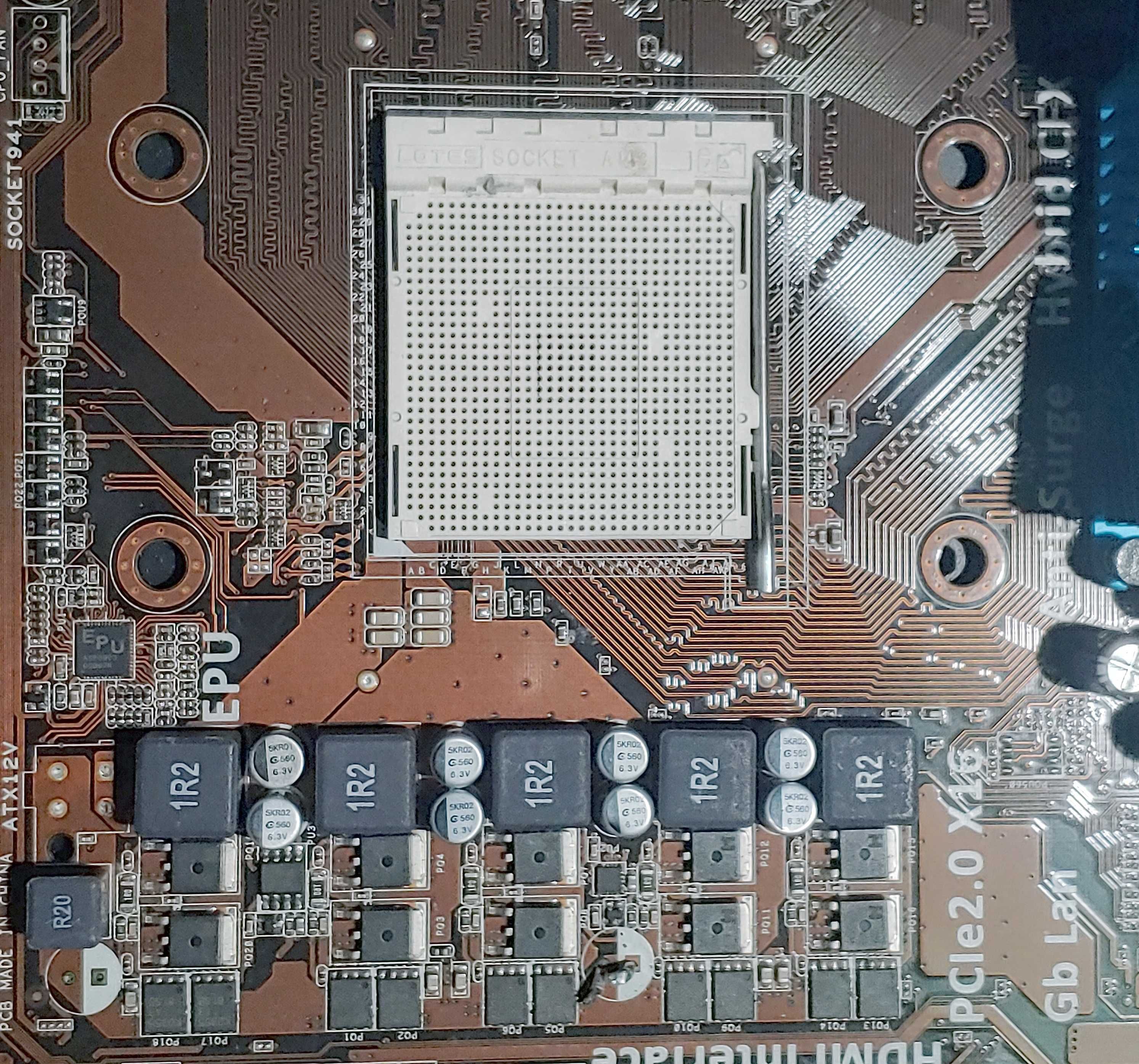 Материнська плата ASUS M4A78LT-M AMD 760G на сокет AM3