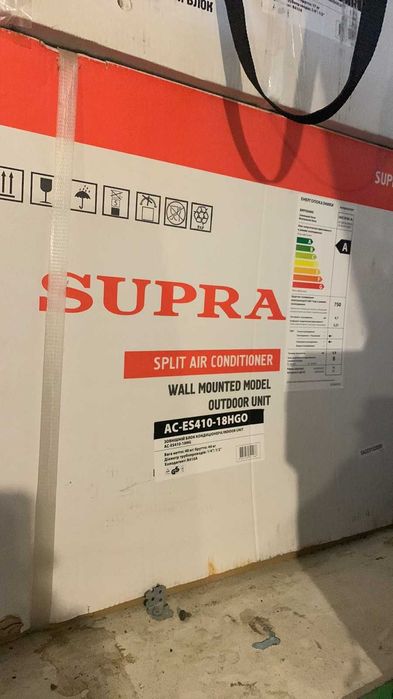 Продам сплит новая Supra AC ES 410- 18 HGO наружный блок №18 на 50 м2