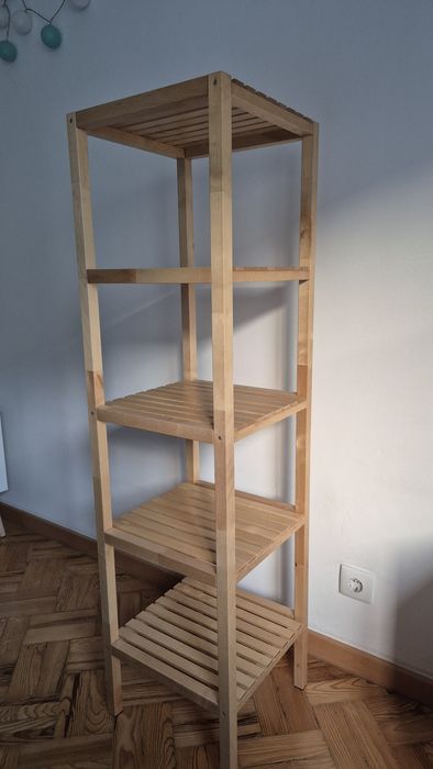 Estante em bamboo Ikea muskan