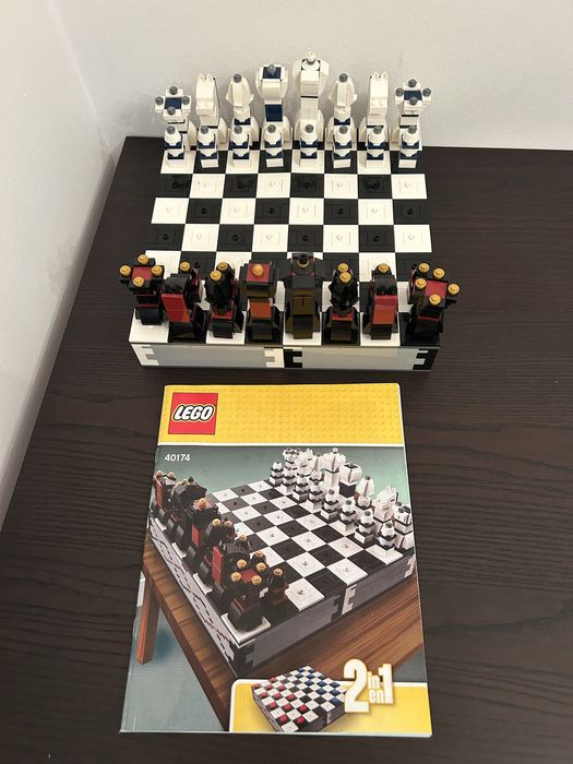 Lego 40174 - Jogo de Xadrez e Damas 2x1