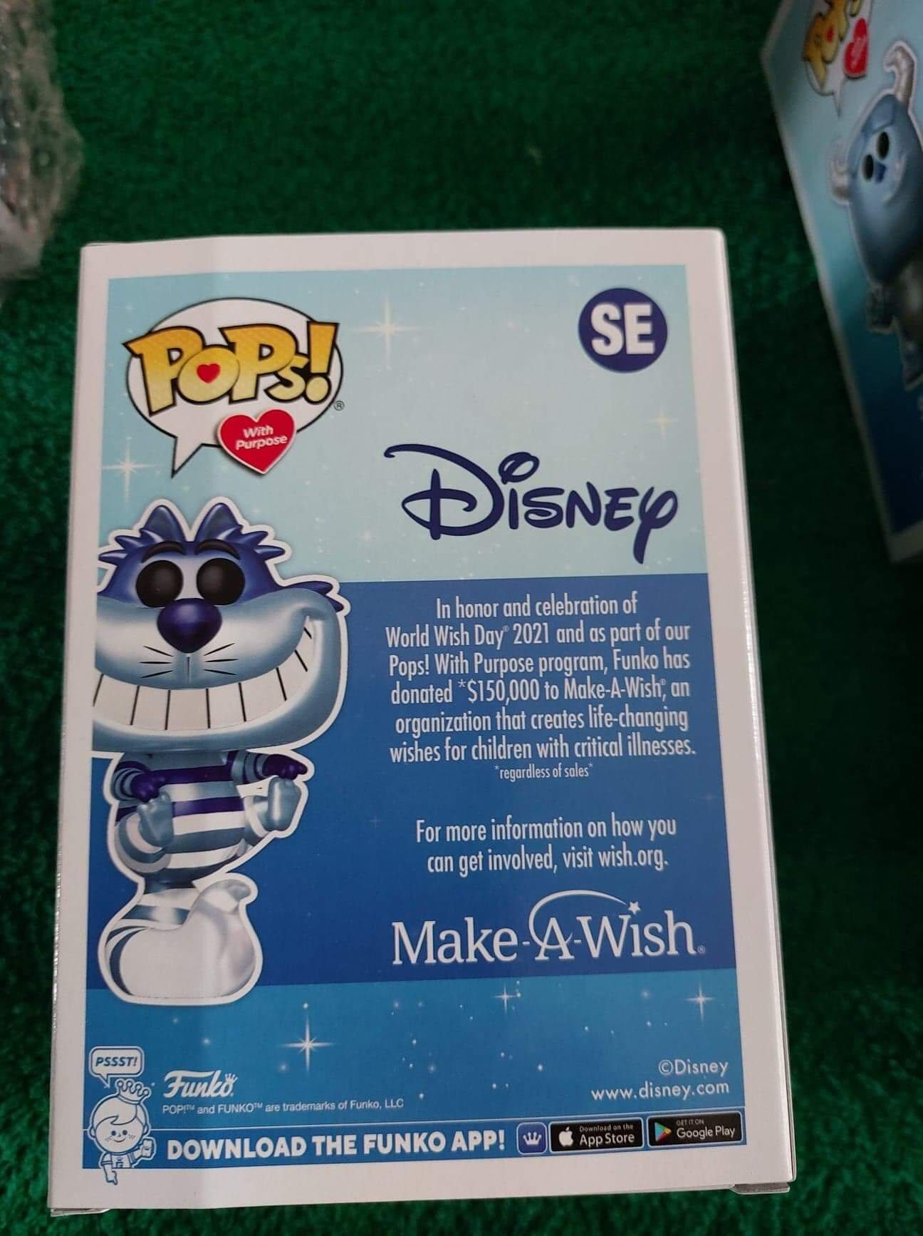 Funko POP! Disney CHESHIRE CAT SE Make a Wish  Alicja w Krainie czarów